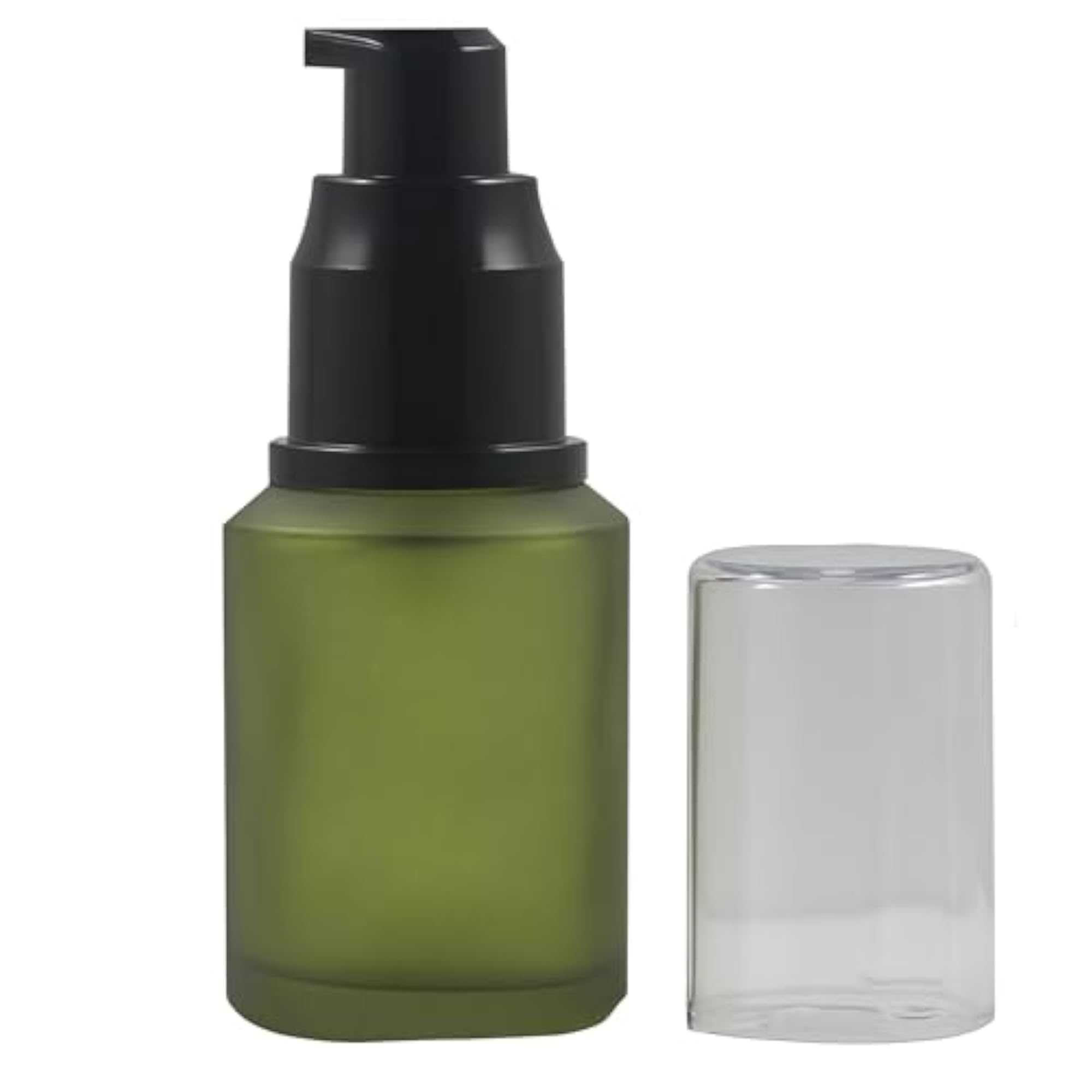 60ml Empty Upscale Glass Refillable Lotion Pump Bottle